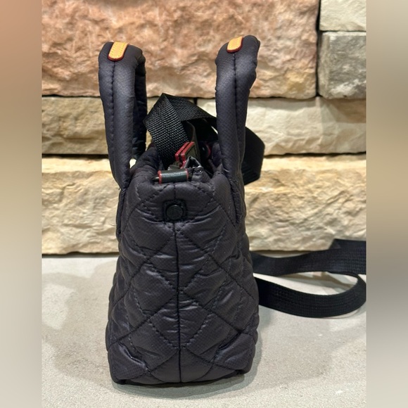 MZ Wallace Petite Metro Deluxe Black Crossbody Bag - Picture 14 of 16